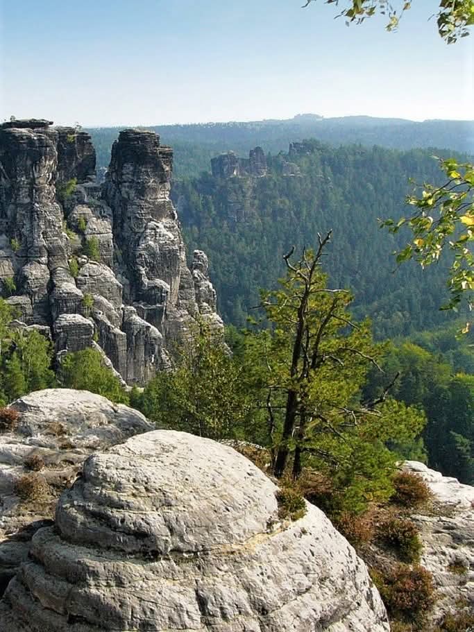 Bastei, Saxony, Germany.