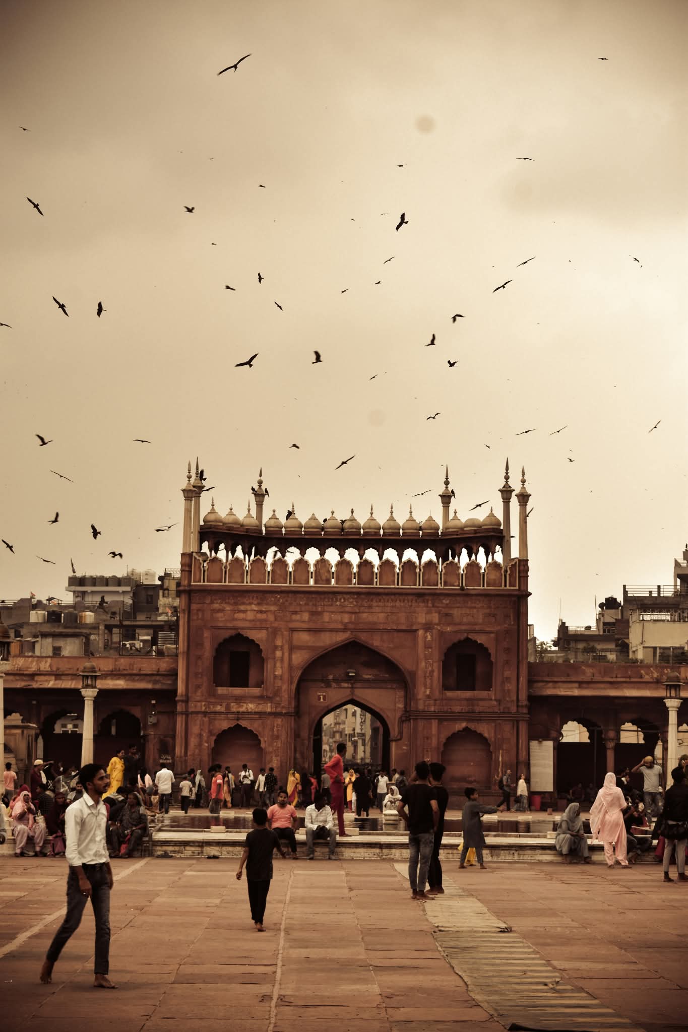 Jama Masjid, Chandni Chowk, New Delhi, Delhi, India