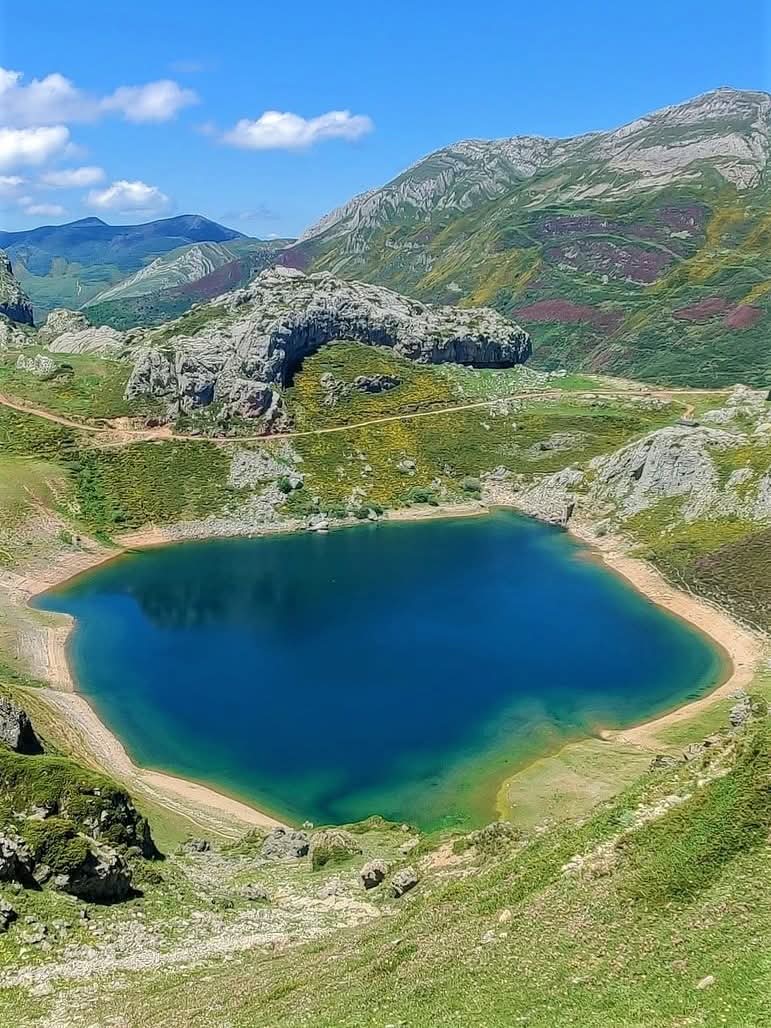 Saliencia Lakes, Asturias, Spain.