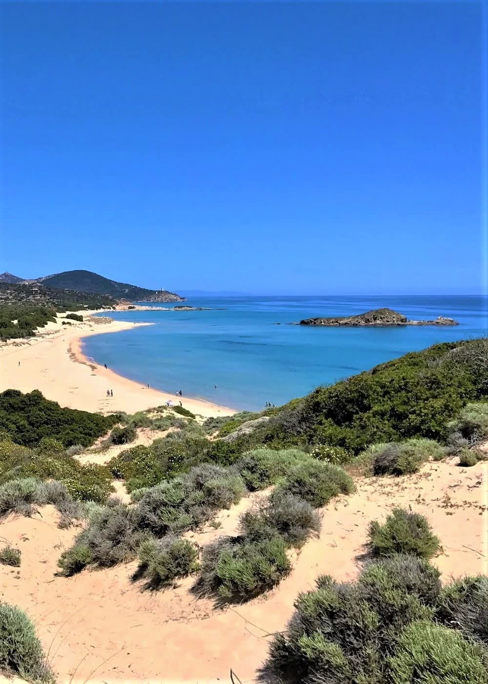 Chia, Sardinia, Italy.