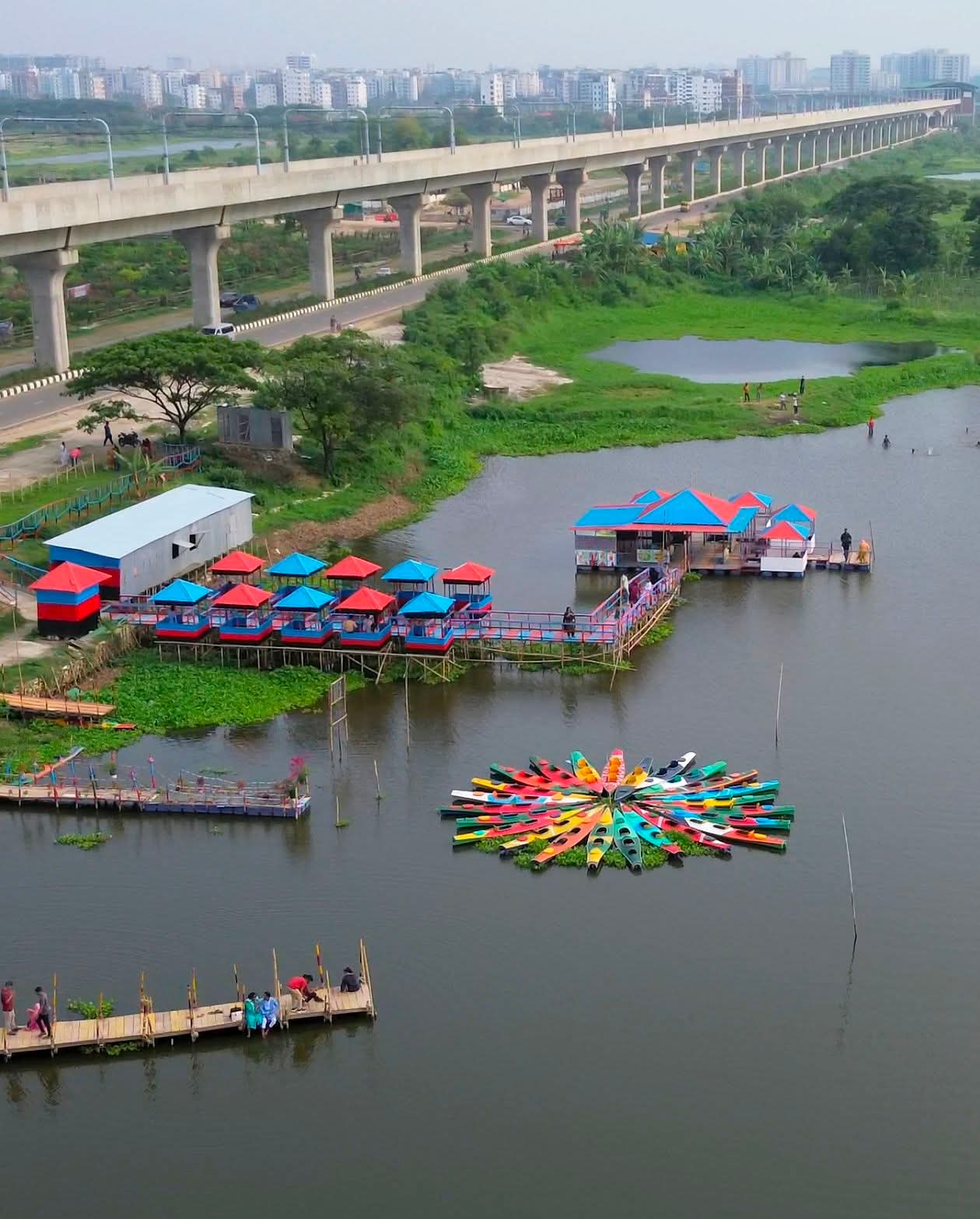 বিনোদনের চমৎকার একটি জায়গা উত্তরা দিয়াবাড়ি, বাংলাদেশ।