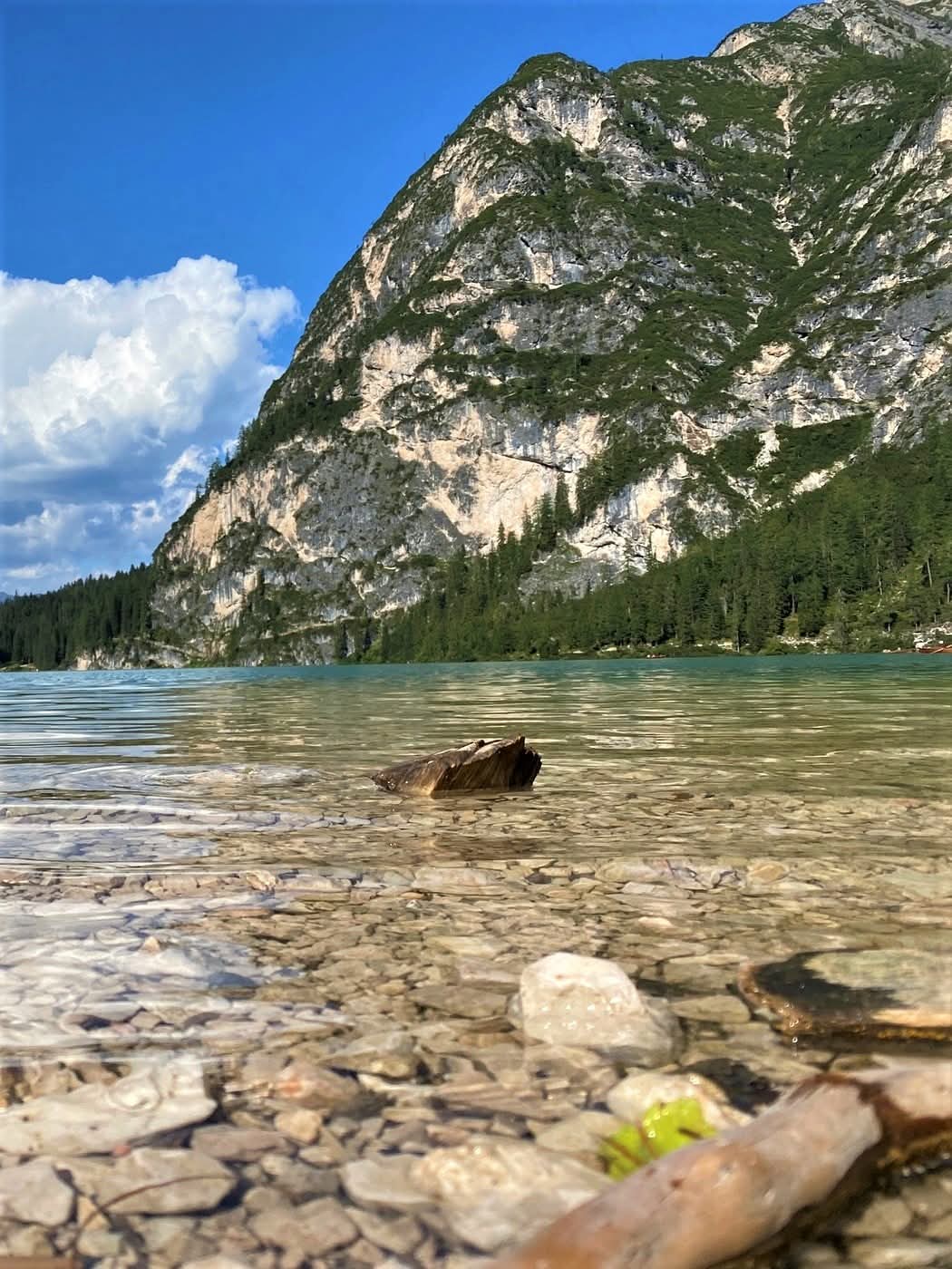 Lago di Braies, Alto Adige, Italy.