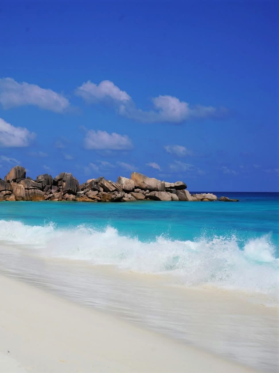 La Digue, Seychelles.