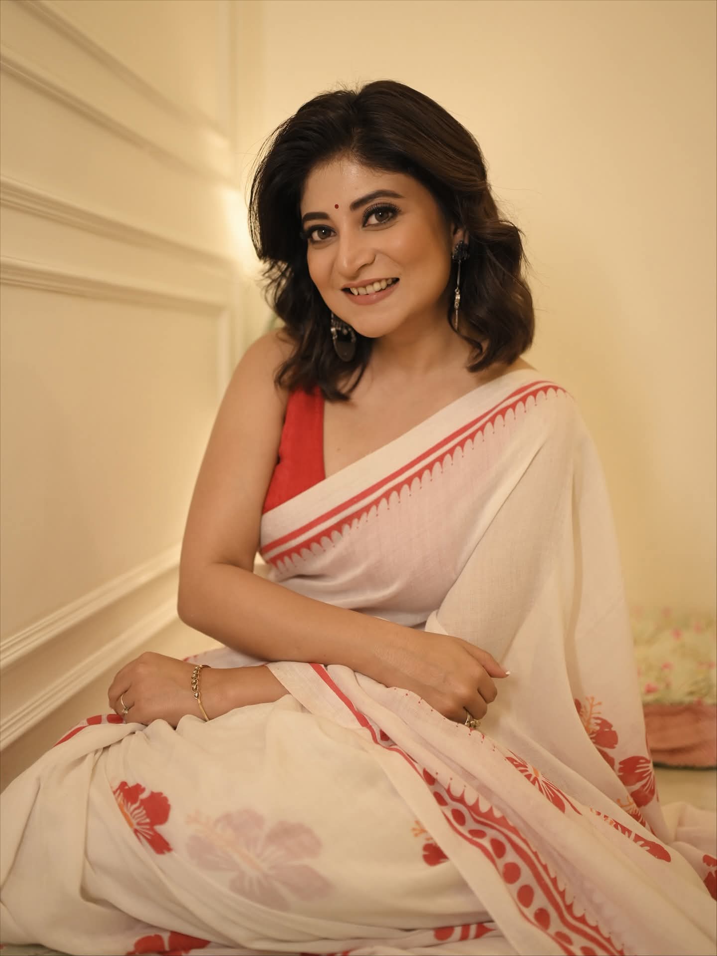 Sandipta Sen - Indian Saree Beauty