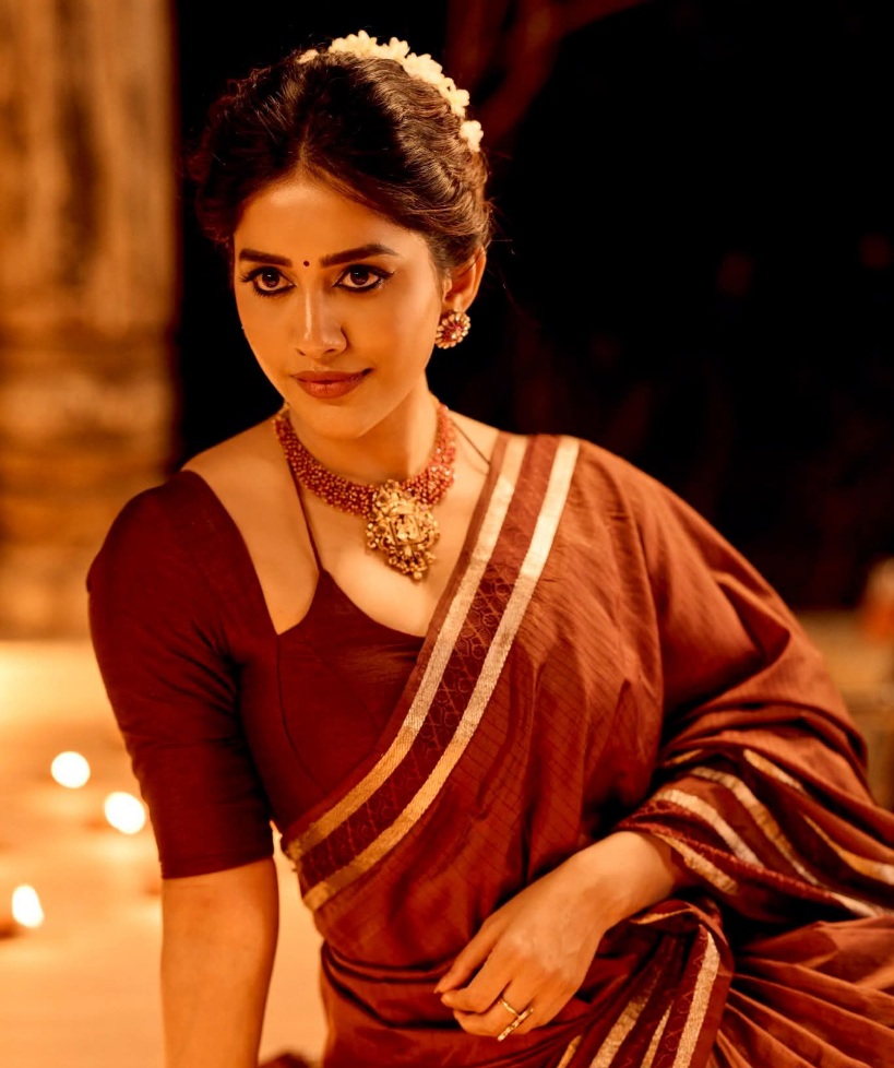 Naba Natesh - Indian Saree Beauty