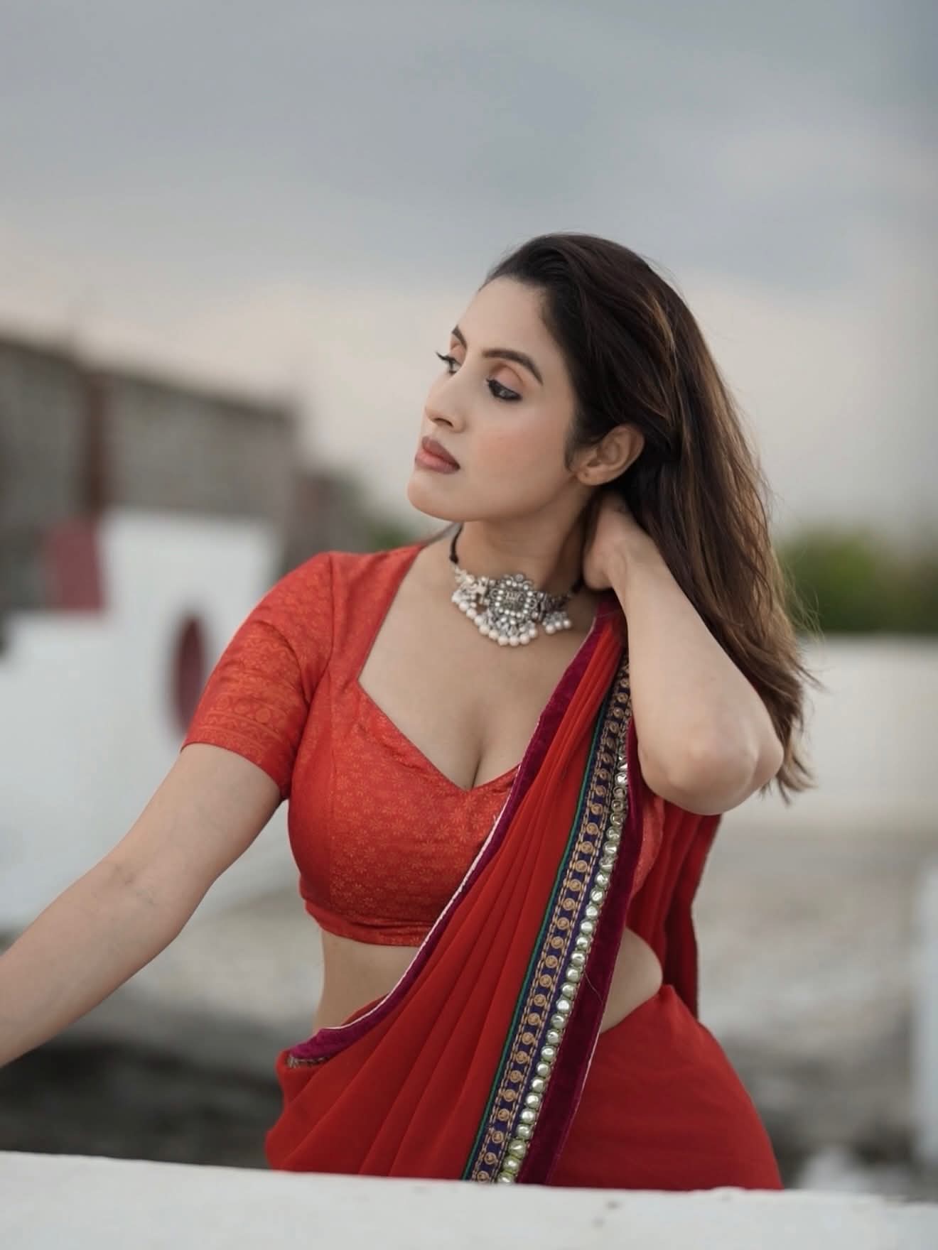 Priyanka Kholgade - Indian Saree Beauty - Saree Model - Saree Fashion - Saree Lover