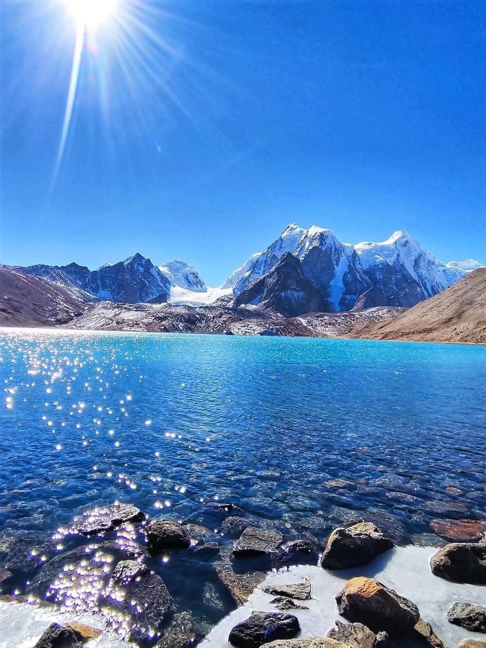 Gurudongmar Lake, India.