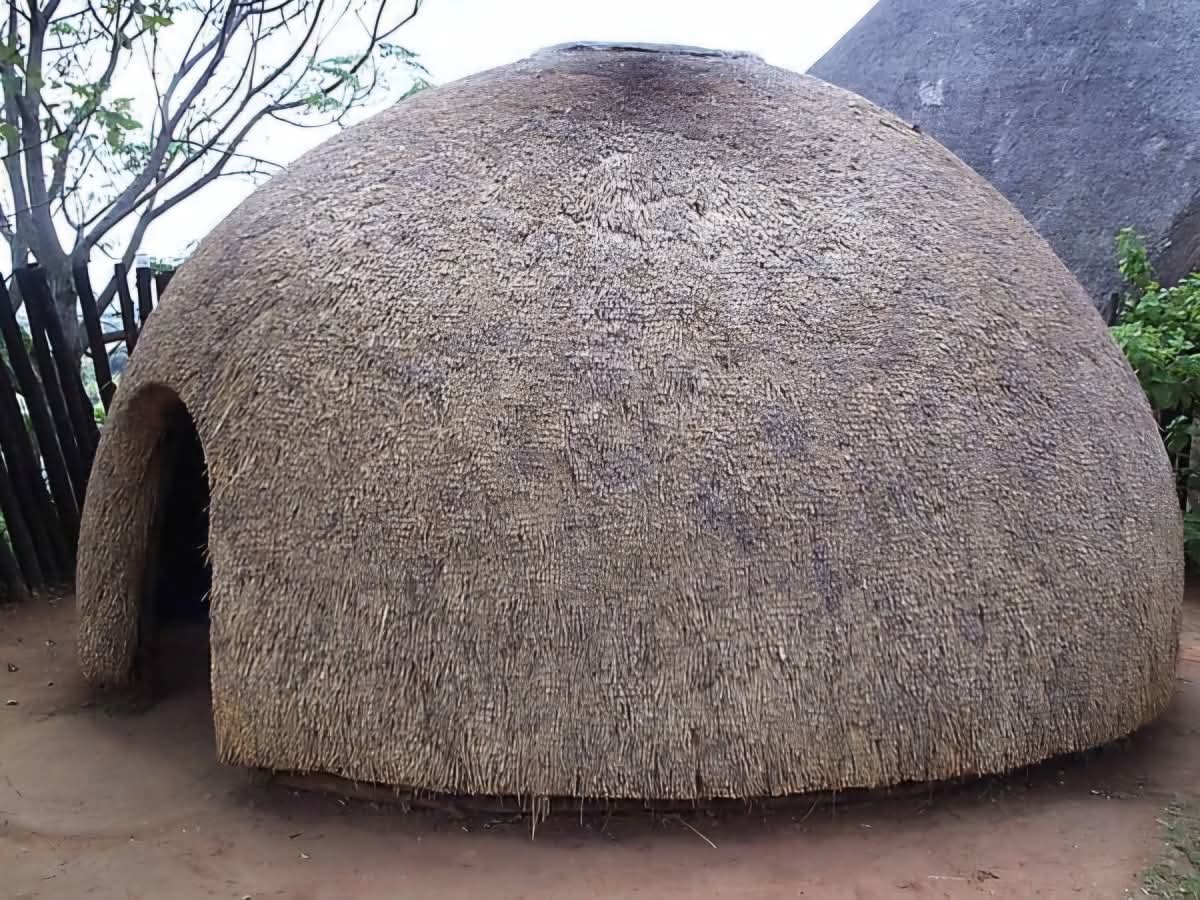 Zulu hut, South Africa ♥️ 🇿🇦