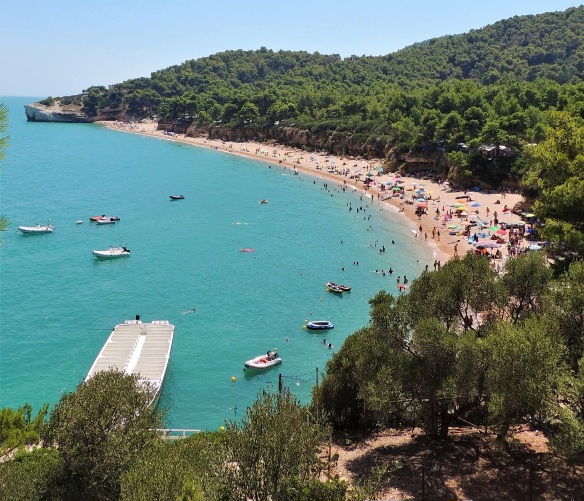 Baia di Campi, Gargano, Puglia, Italy.