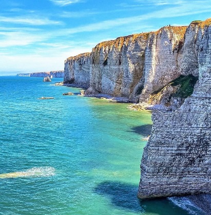 Étretat, Normandy, France.
