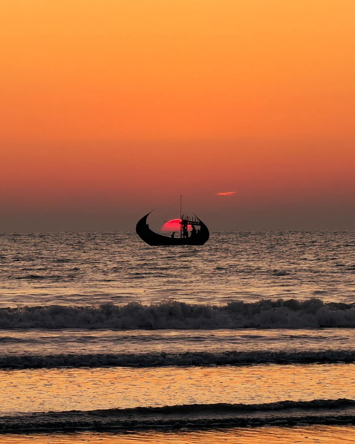 Sunset in Teknaf, Bangladesh 🇧🇩