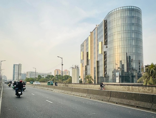 মগবাজার ফ্লাইওভার, ঢাকা, বাংলাদেশ।