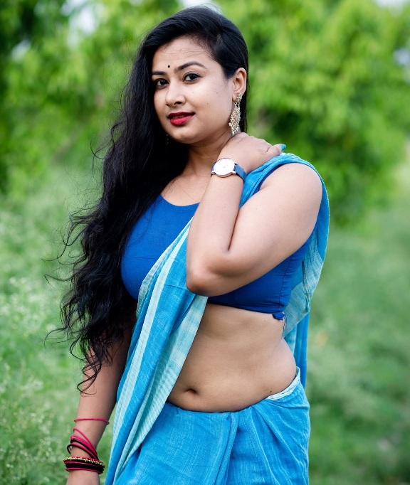 Poonam Biswas - West Bengal Saree Blouse Model - West Bengal Blue Blouse Blue Saree Lover - West Bengal Navel Beauty - West Bengal Saree Shoot - West Bengal Saree Saree Beauty - West Bengal Saree Blouse Fashion - West Bengal Saree Photoshoot