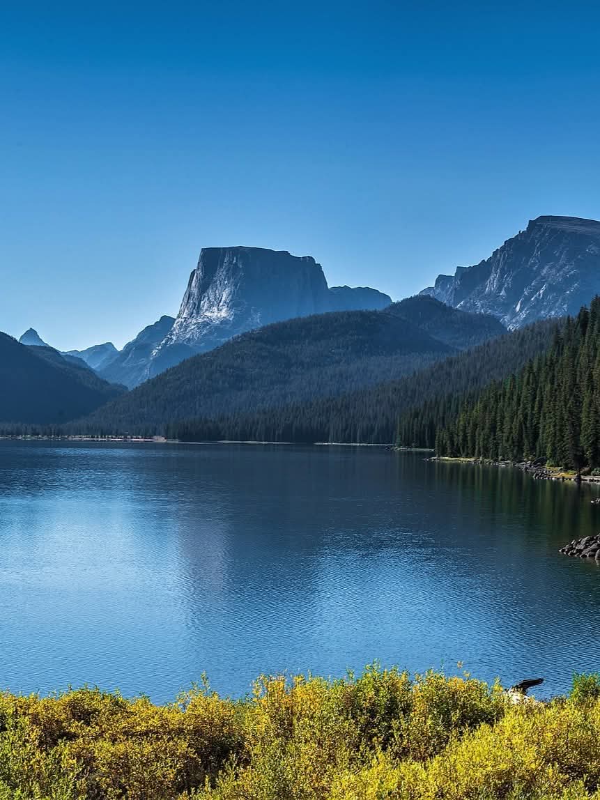 Green River Lakes, Wypming, USA.
