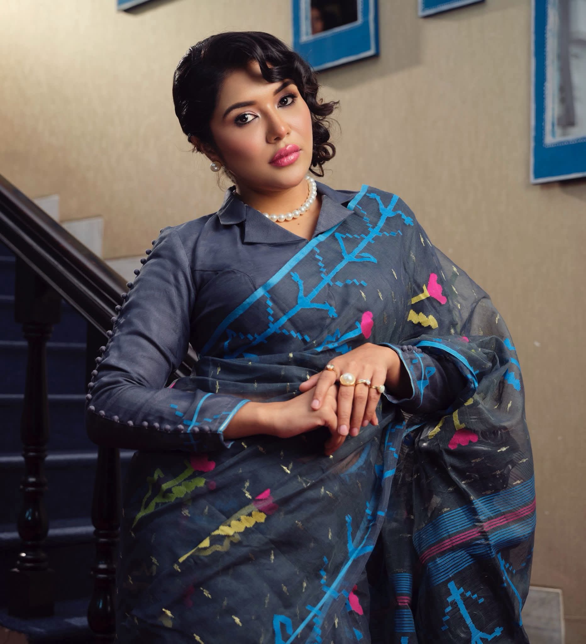 Rubiat Fatima Tony | Bangladeshi Saree Beauty | Bangladeshi Saree Model