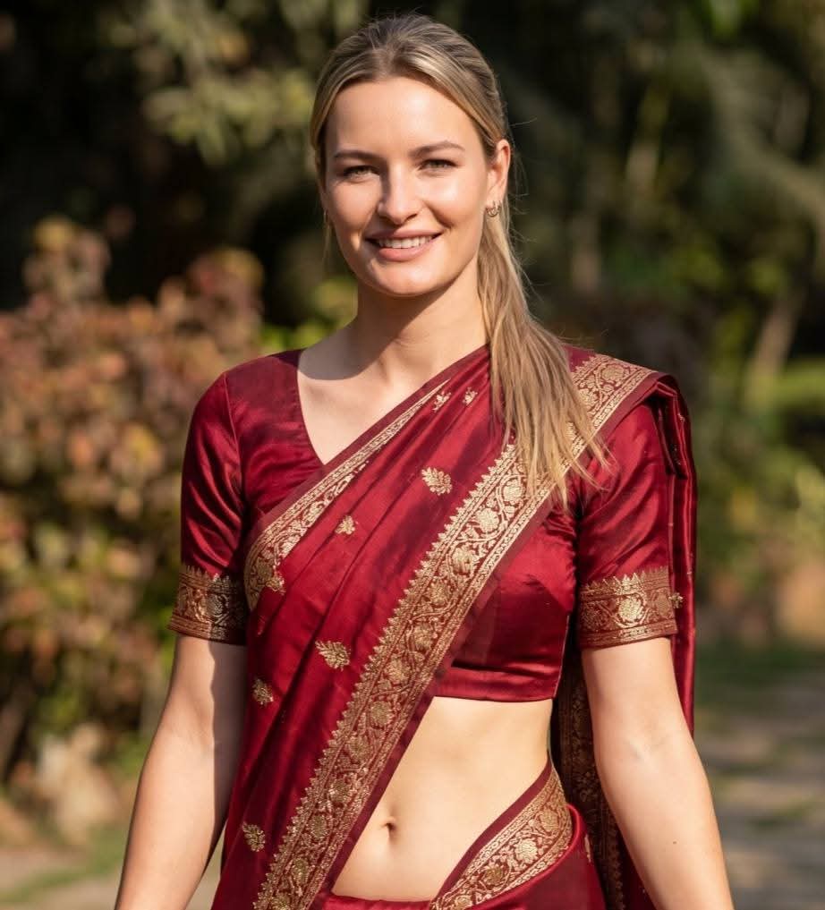 Lauren Bell - England Saree Beauty - England Hot Saree Model - England Red Saree Red Blouse Lover - England Blouse Lover - England Girl Photo - England Saree Shoot - England Saree Blouse Fashion - England Blouse Design - England Saree River - England Saree Sondori - England Saree Blouse Style - England Saree Photoshoot