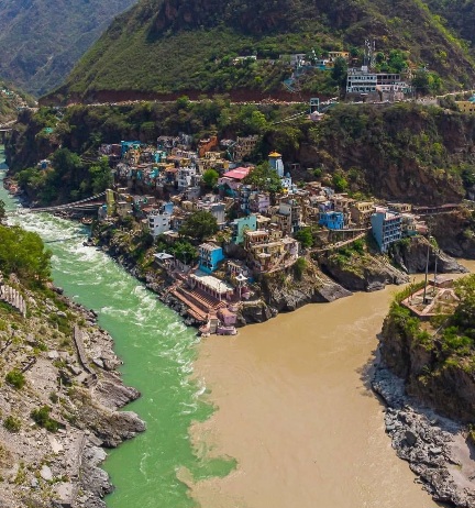 Devprayag Sangam, Uttarakhand, Indian