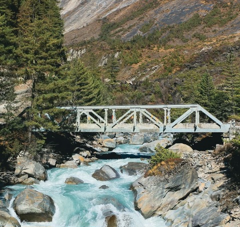 Marshyangdi River, Nepal.