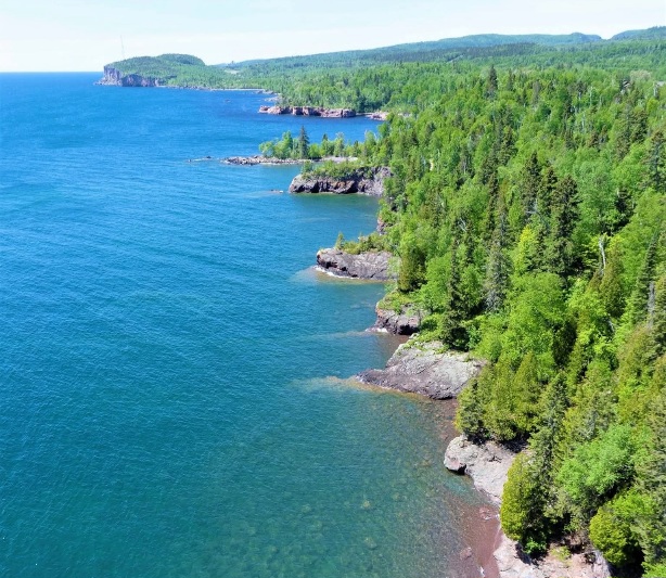 Lake Superior, North America.