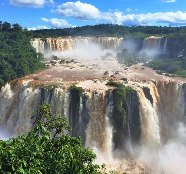 Iguazu Falls, Argentina, Brazil.