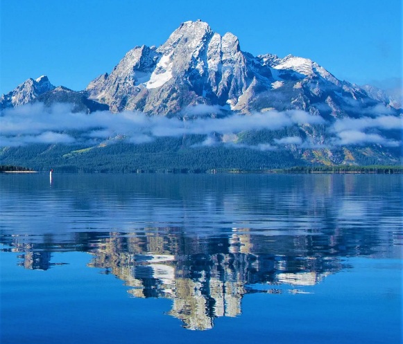 Jackson Lake, Wyoming, USA.