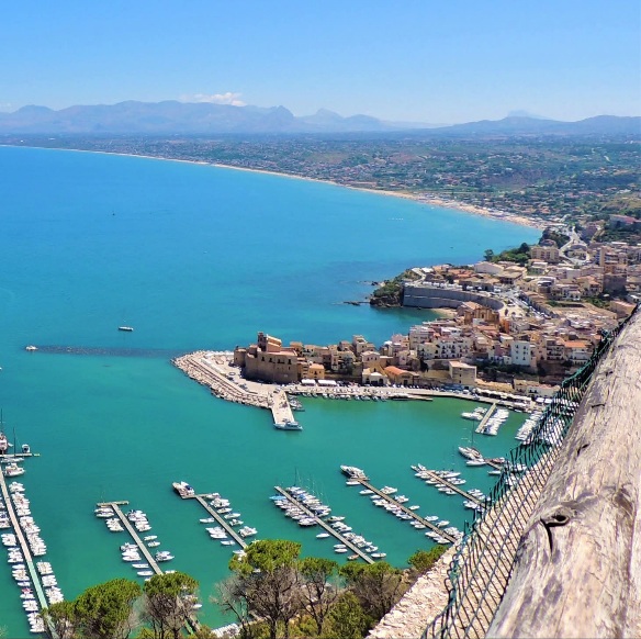 Castellamma Sea of the Gulf, Trapani, Sicily-Italy.