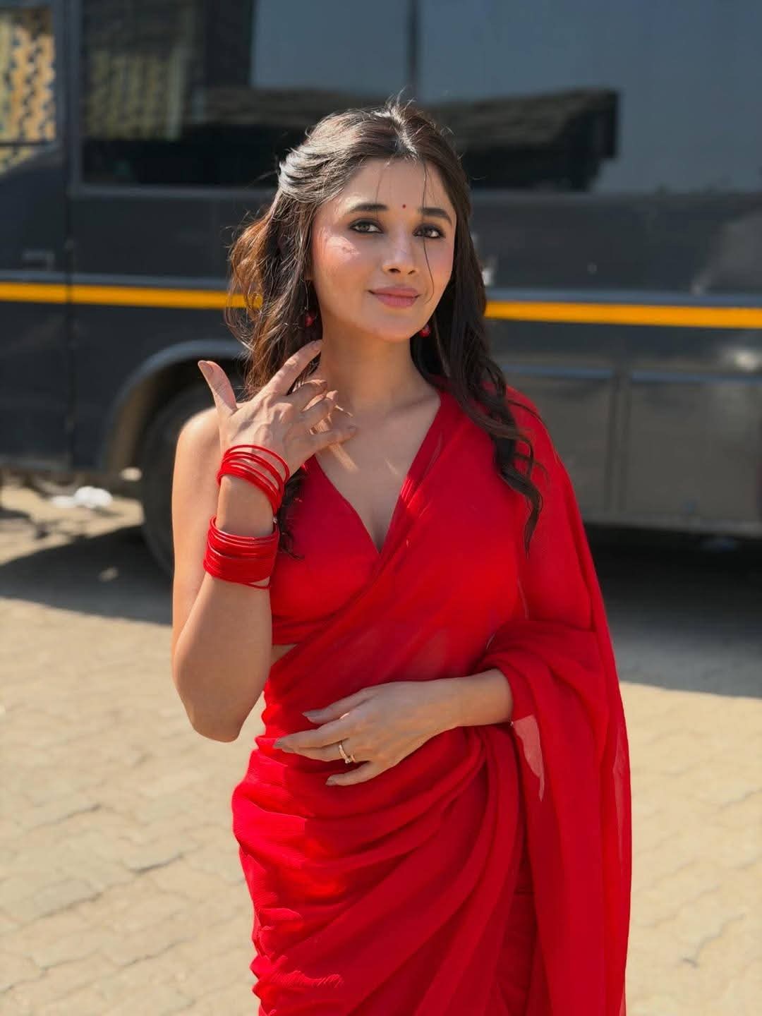 Kanika Mann - Indian Red Saree Blouse Fashion - Indian Saree Look - Indian Saree Beauty - Indian Saree Shoot - Indian Saree River - Indian Saree Model - Indian Saree Sondori - Indian Saree Lover - Indian Saree Photoshoot - Indian Saree Lover - Indian Saree Style