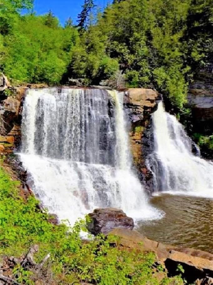 Blackwater Falls State Park, West Virginia, USA.