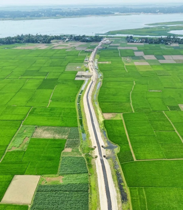 এ যেন এক টুকরো স্নিগ্ধ বাংলাদেশ। সোবহানপুর, বাশগাড়ি, রায়পুরা, নরসিংদী, বাংলাদেশ।