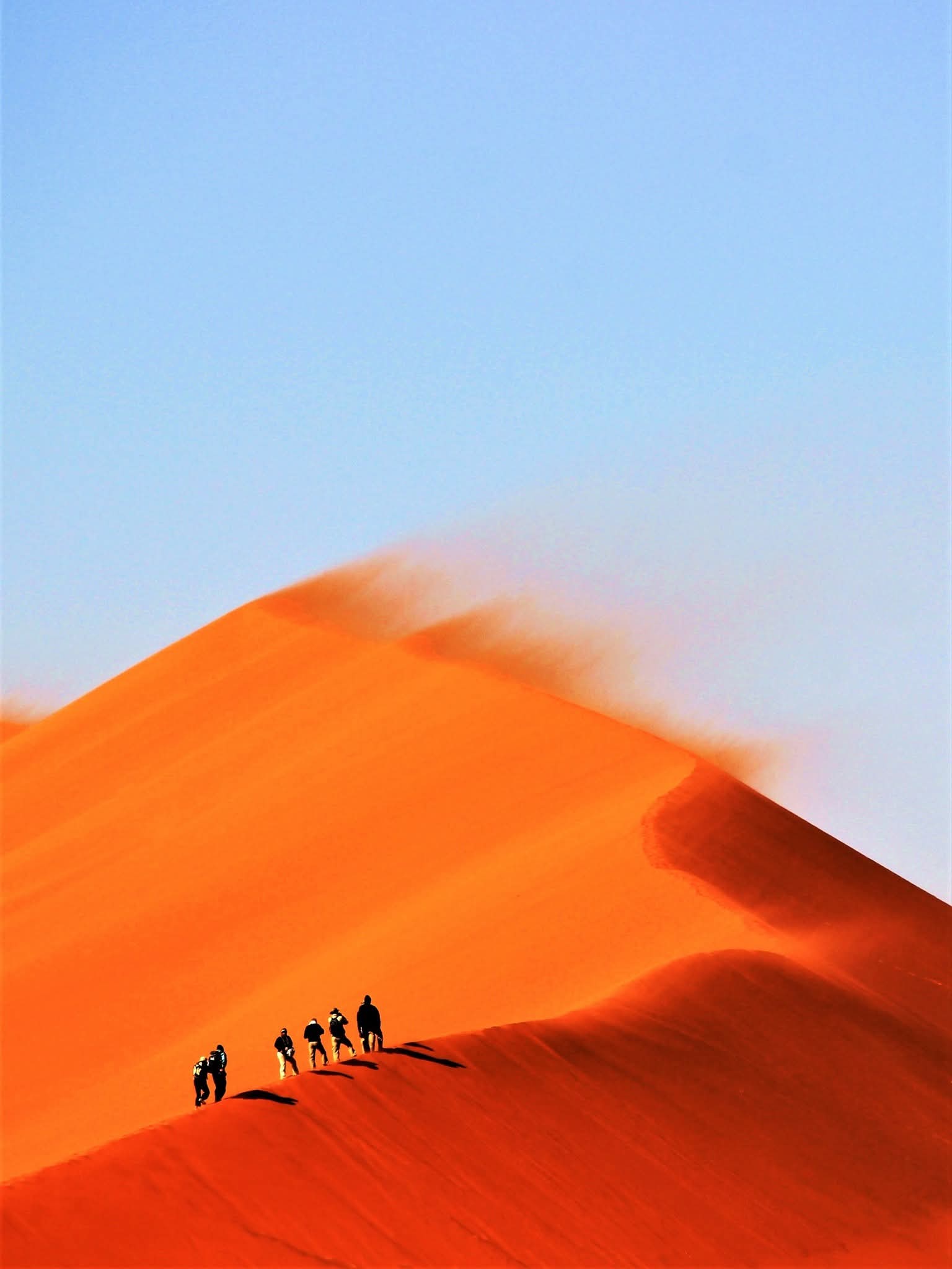 Sahara Desert in Africa.