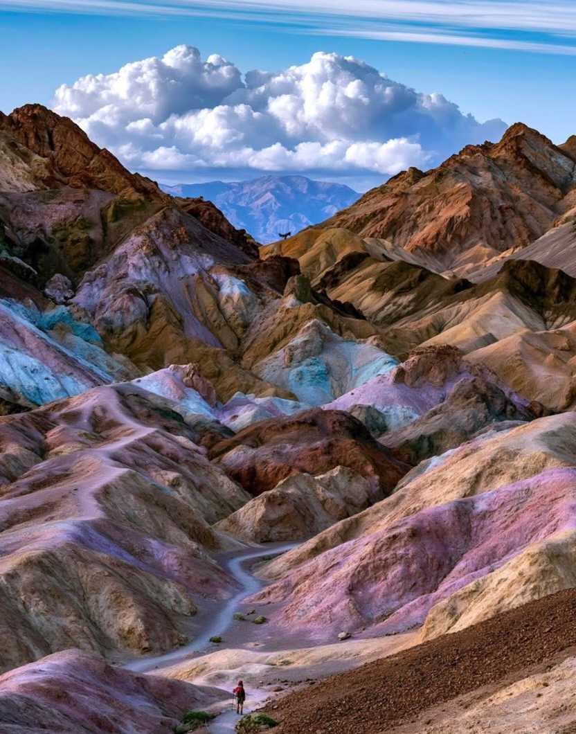 Artist’s Palette, Death Valley National Park, California, Bangladesh 😍