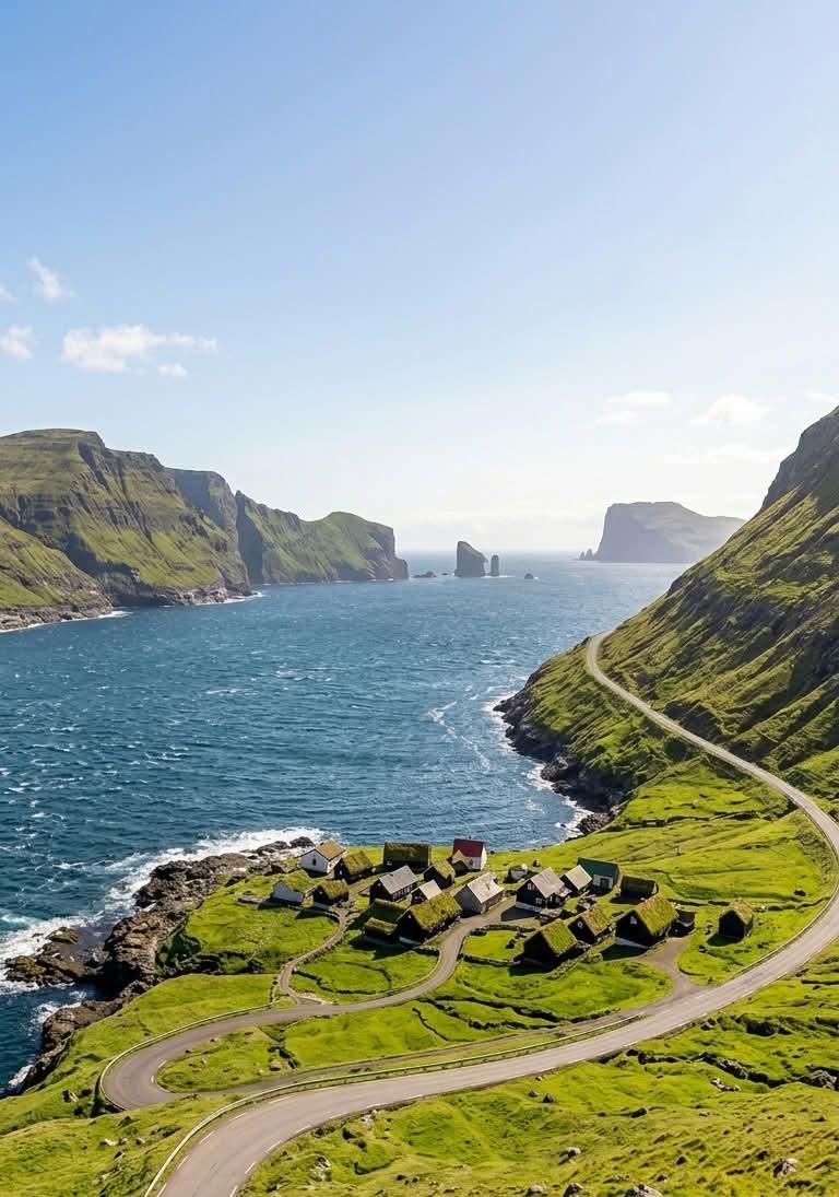 Stunning view in Faroe islands 🇫🇴🥰