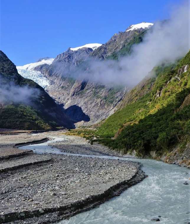 Franz Josef Glacier, South Island, New Zealand.