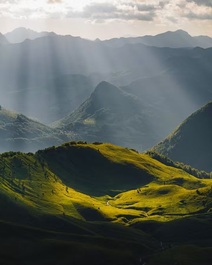 The rolling hills of Albania 🇦🇱