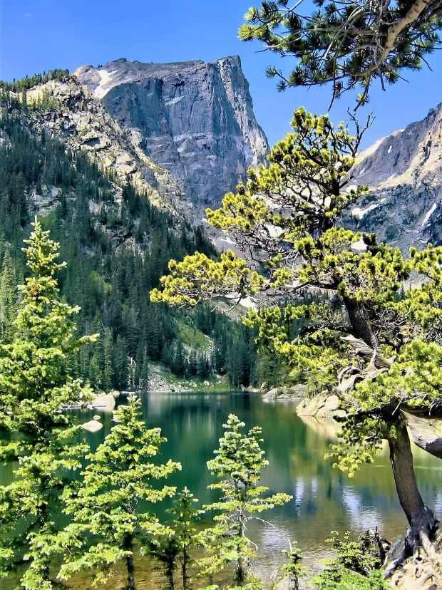Dream Lake, Colorado, USA.