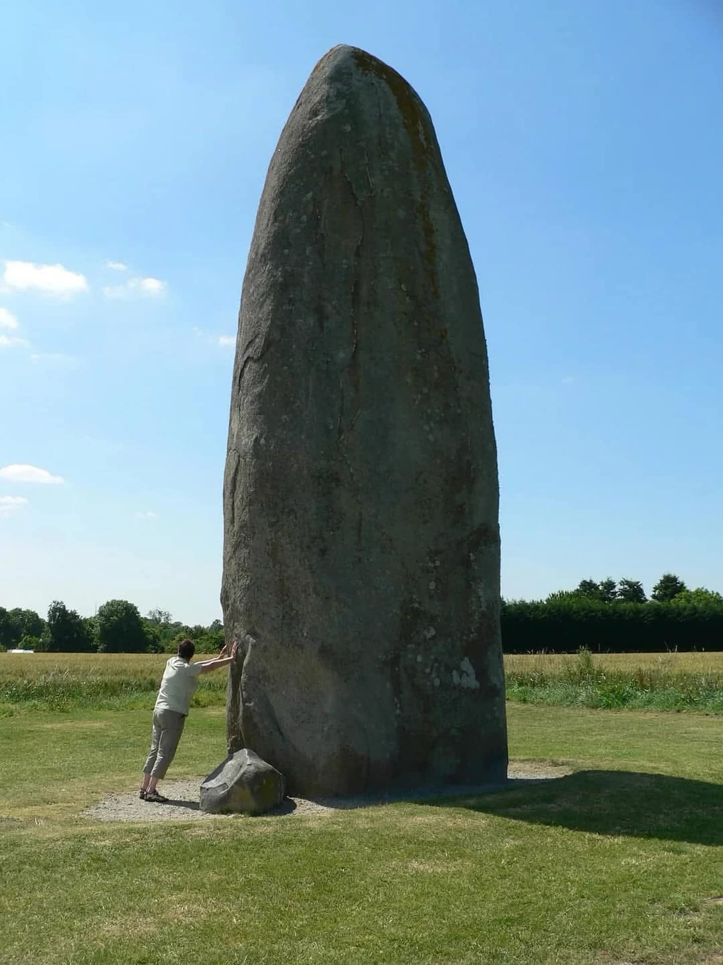 The Menhir de Champ-Dolent