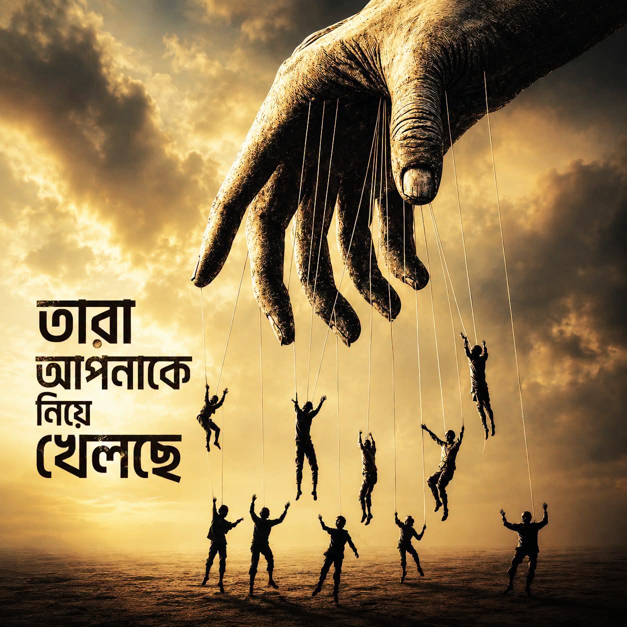 তারা আপনাকে নিয়ে খেলছে!