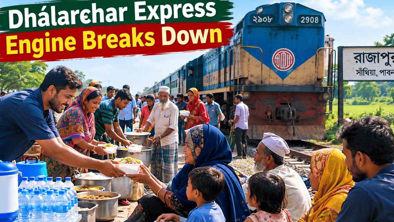 আজ পাবনার মানুষের মানবিকতার এক অসাধারণ দৃষ্টান্ত চোখে পড়ল। ❤️