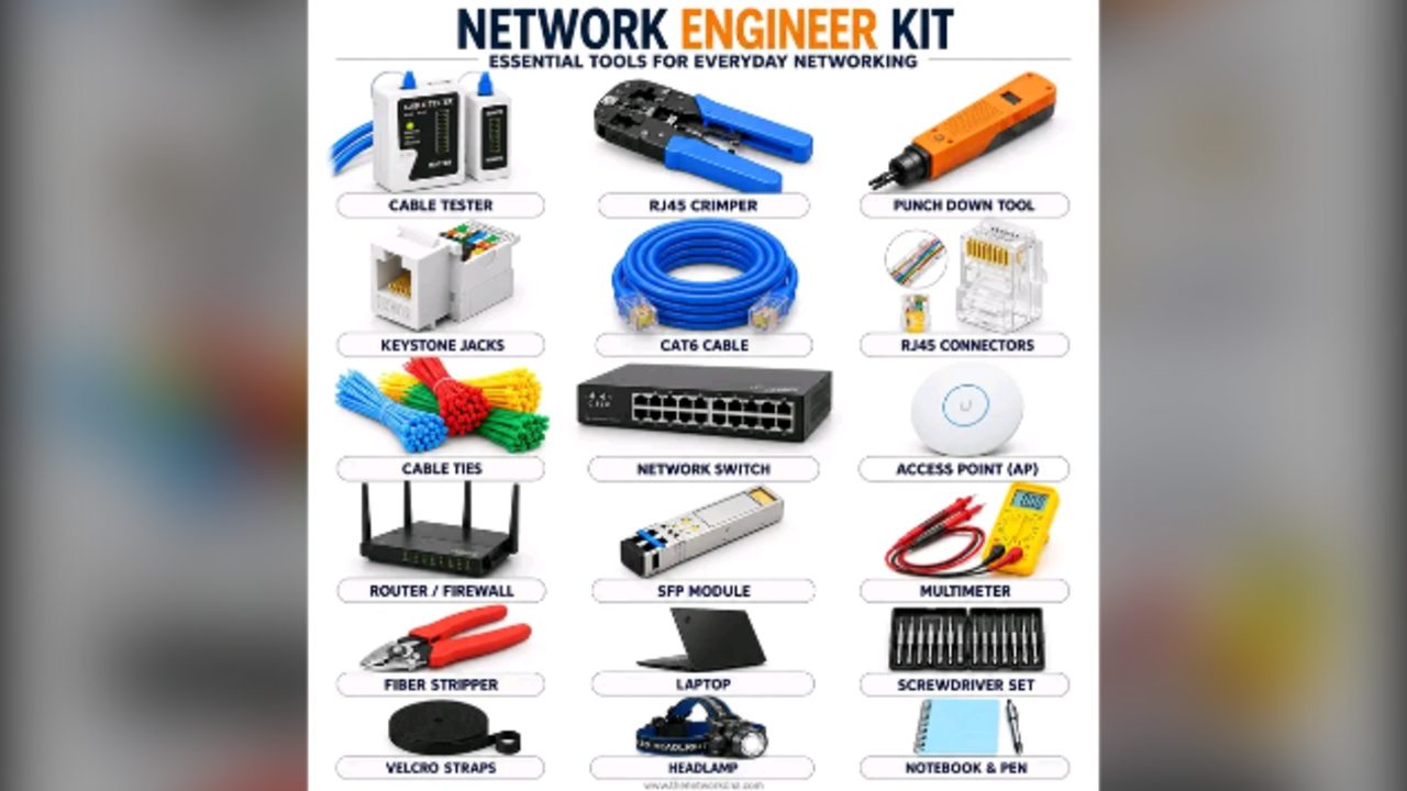 Network Engineer Kit - What’s in Your Field Bag?