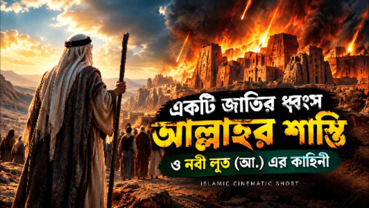 একটি জাতির ধ্বংস ও আল্লাহর শাস্তি | নবী লূত (আ.)-এর কাহিনী | Islamic Story