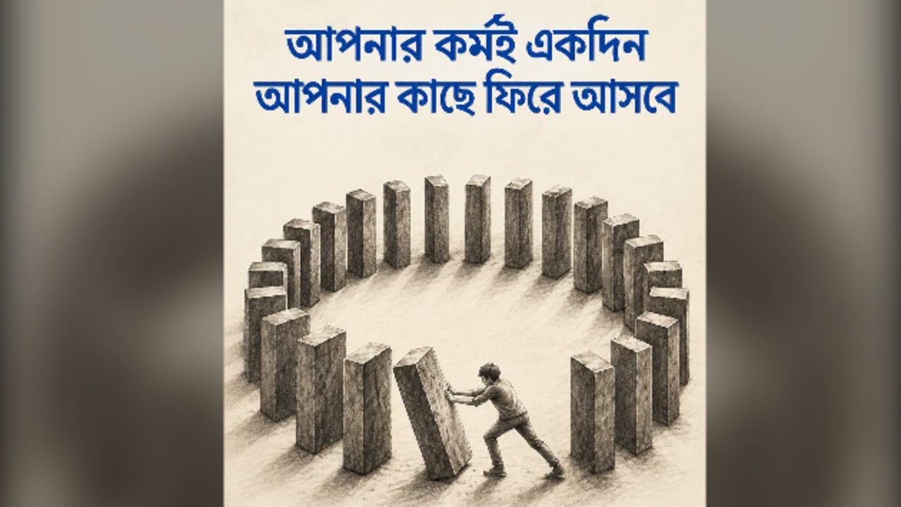 কর্মের চক্র জীবন কি সত্যিই হিসাব ফিরিয়ে দেয়?